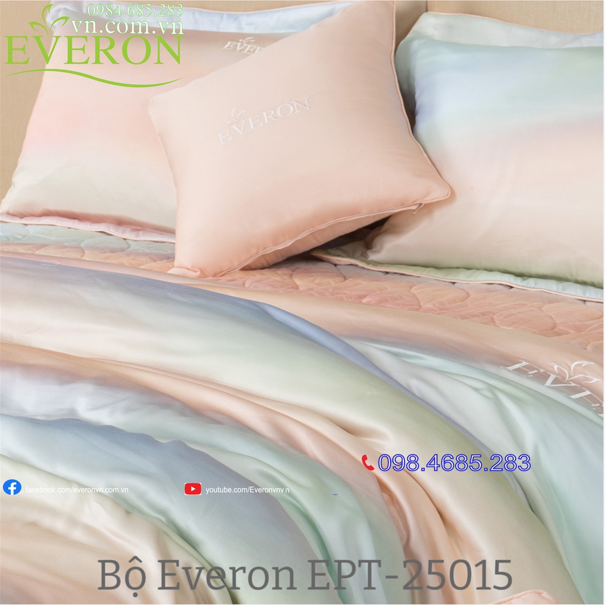 bộ chăn ga gối Everon EPT-2515