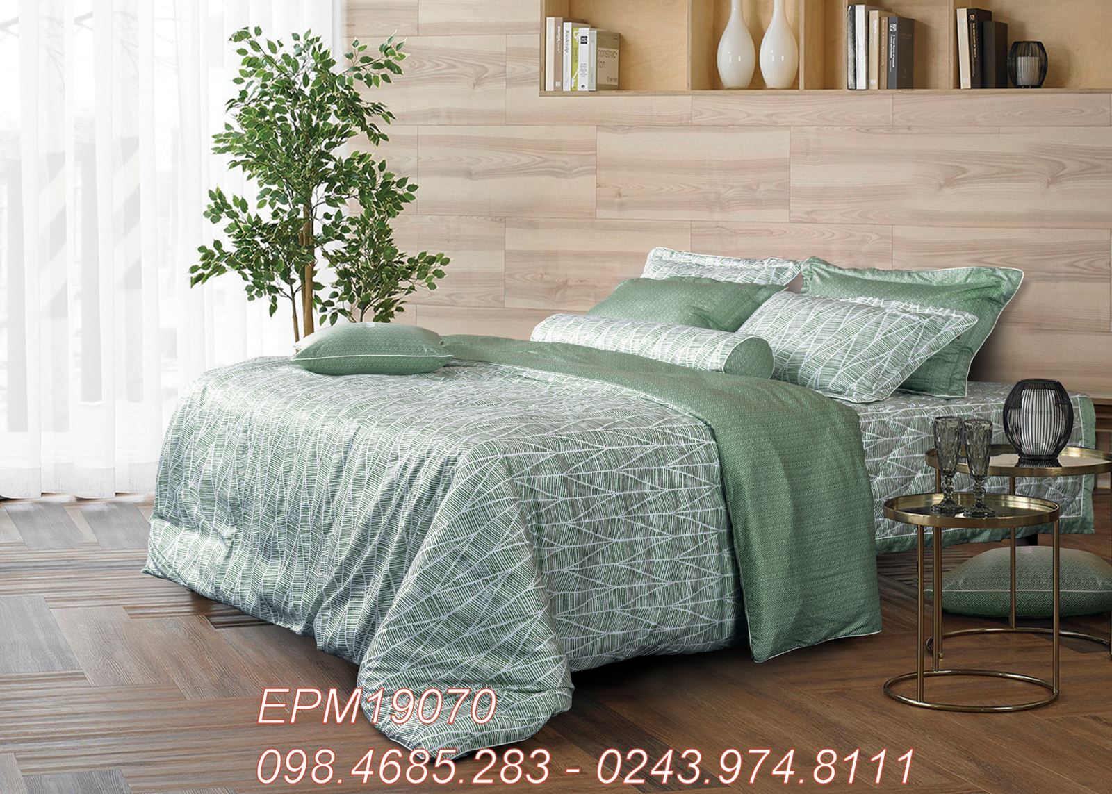 bộ chăn ga gối Everon epm-19070