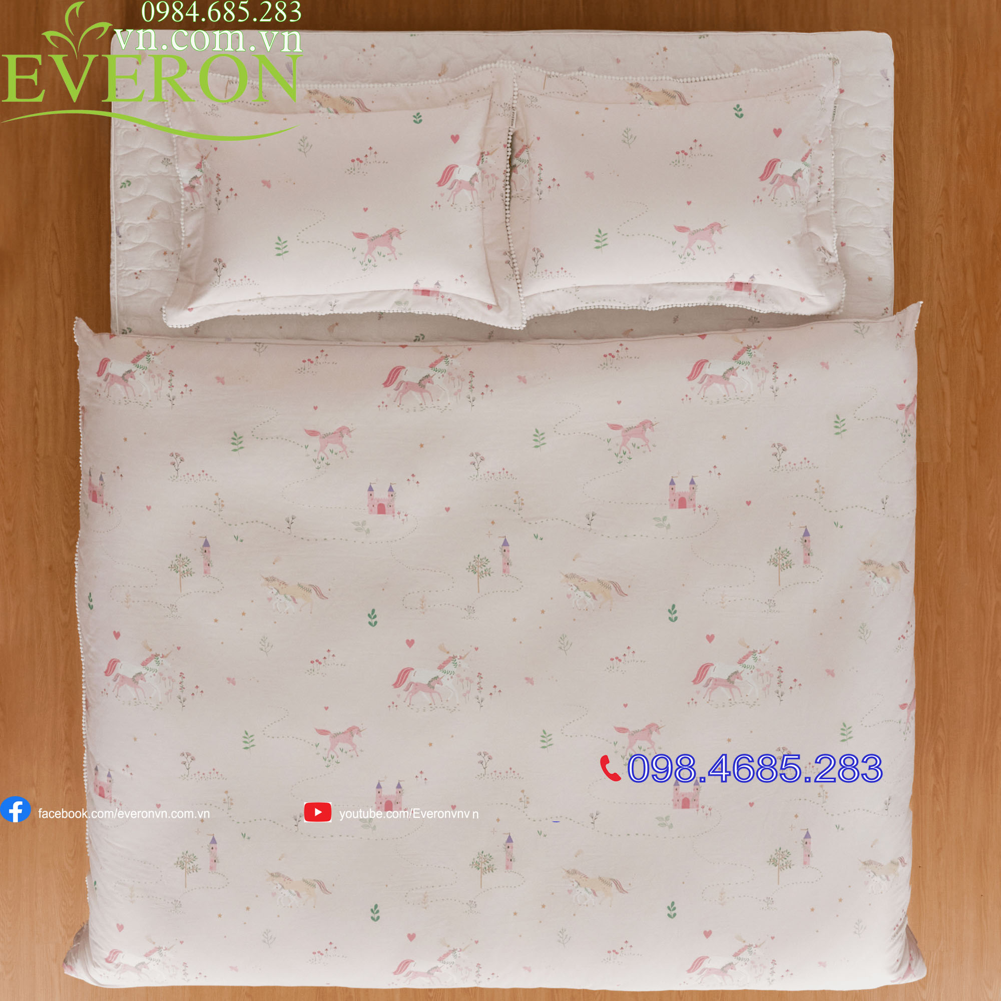 Bộ chăn ga gối Everon CPC-26203