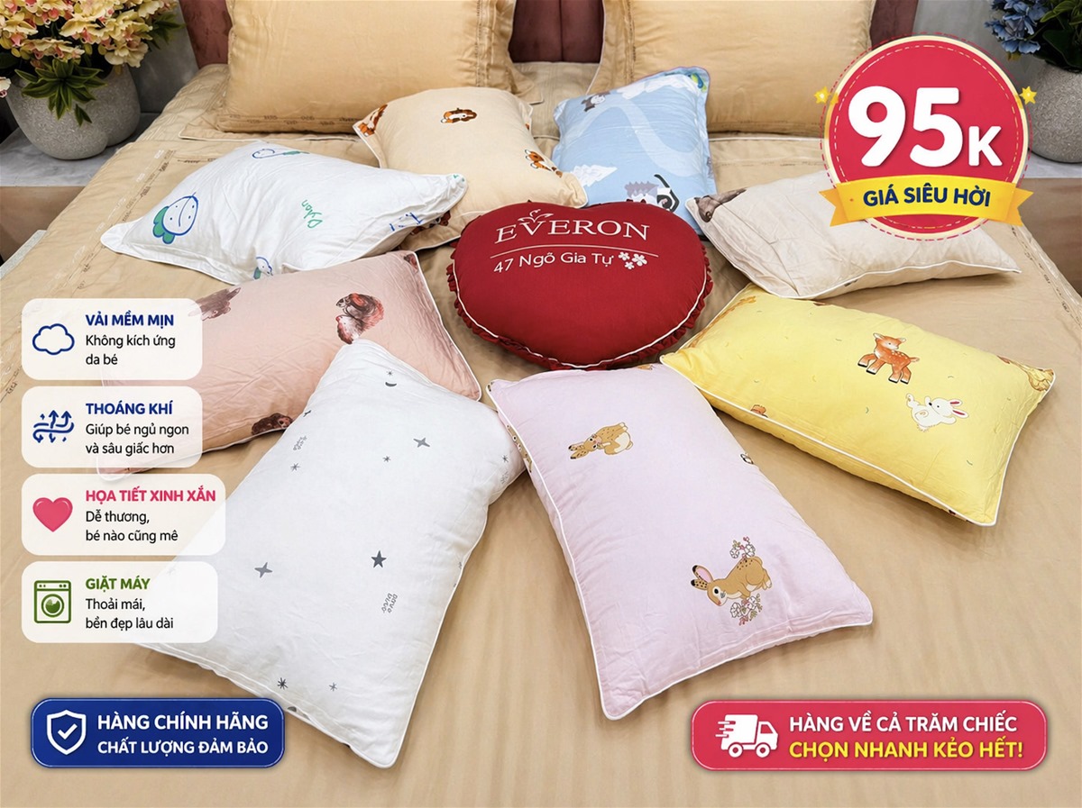 Gối Trẻ Em Everon