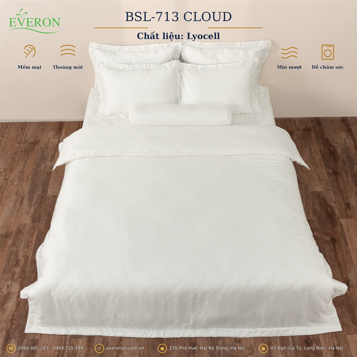 Bộ Chăn Ga Everon BSL-713