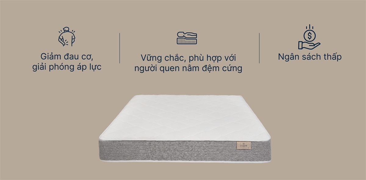 Đệm Lò Xo King Koil Cloud Pure