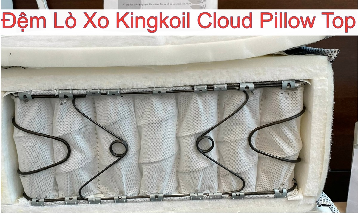 Đệm Lò Xo Kingkoil Cloud Pillow Top