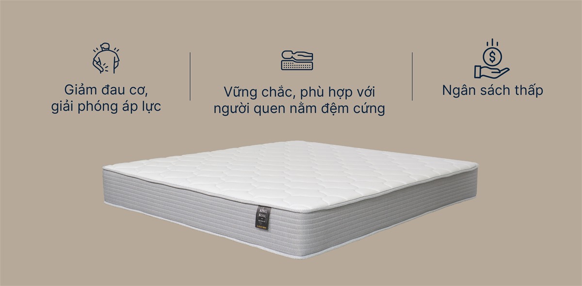 Đệm Lò Xo King Koil Cloud Firm