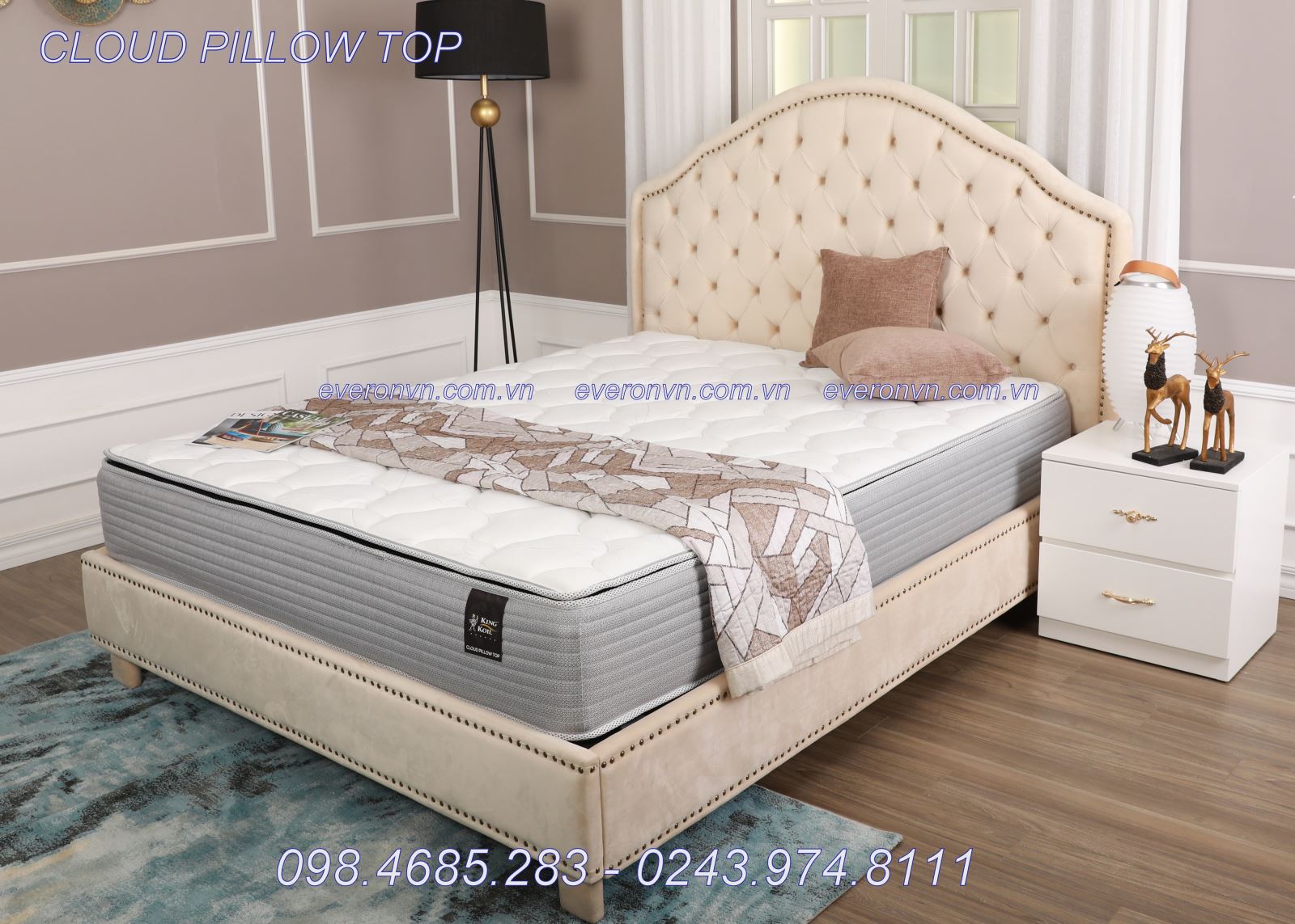 đệm lò xo kích cỡ 200x220