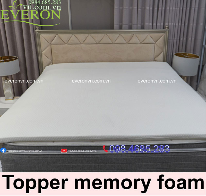 Đệm ​Topper Memory Foam Everon