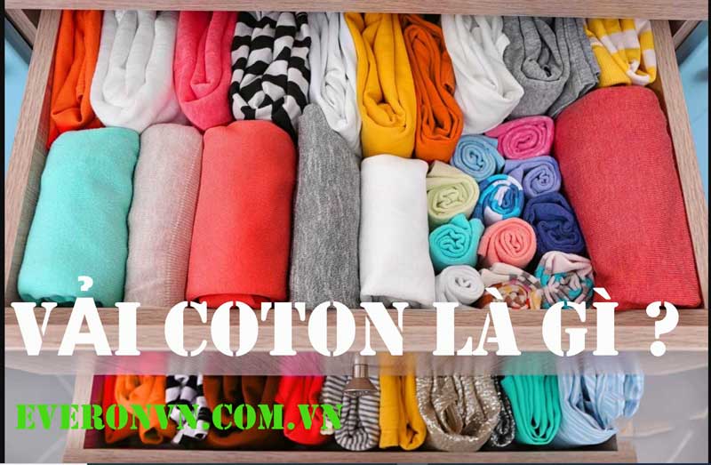 Vải cotton là gi? Cách sử dụng và bảo quản vải coton