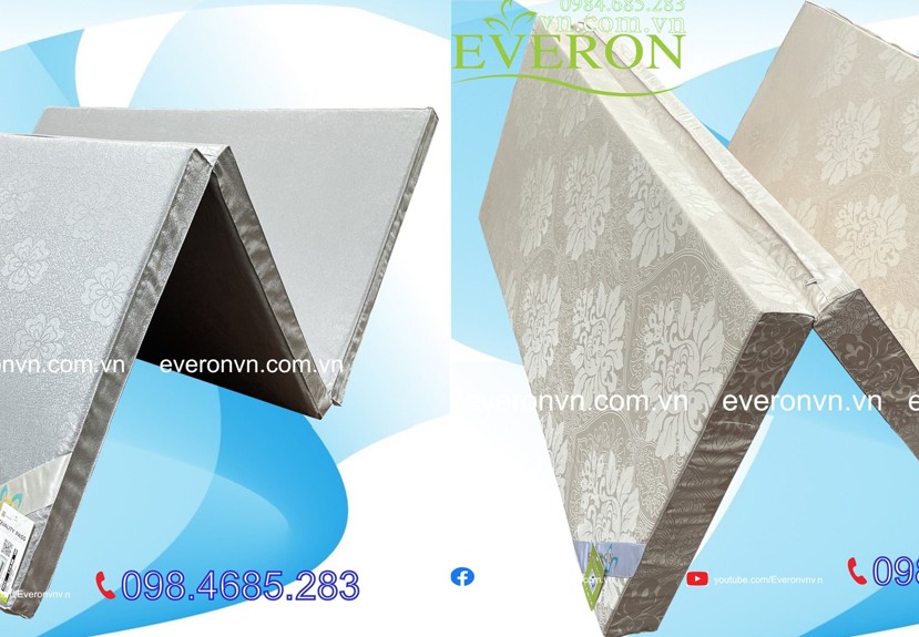 đệm bông ép Everon 5cm và 9cm