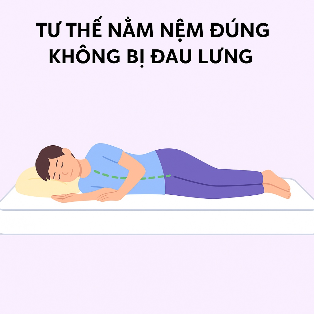 Tư thế ngủ đúng