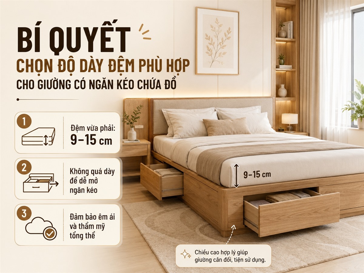 Chọn Độ Dày Đệm