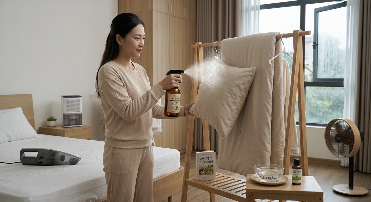 Bí Quyết Phòng Ngừa Nấm Mốc Chăn Ga