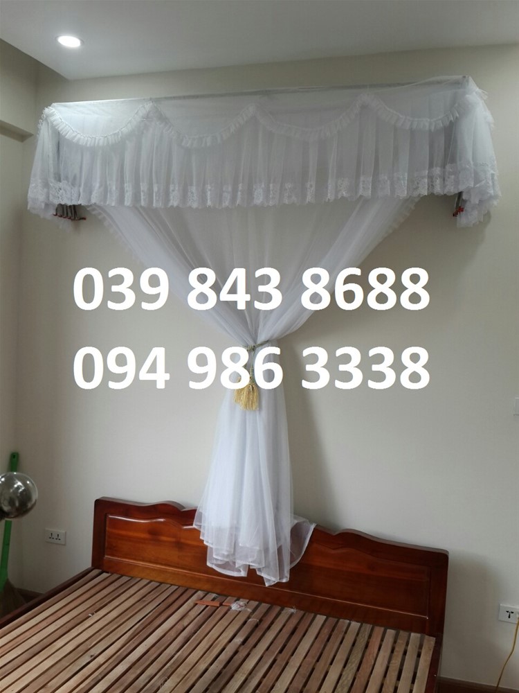 lắp màn khung xếp gọn 7 tại nhà