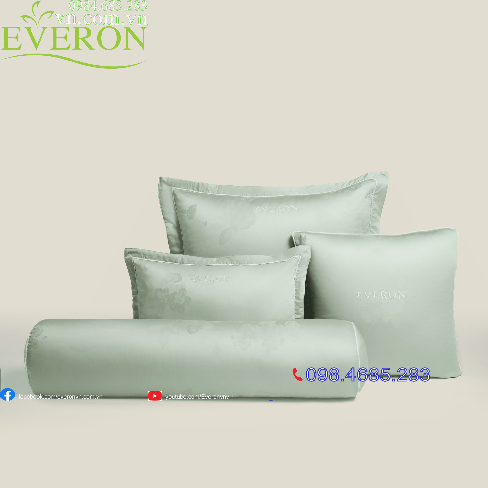Vỏ Gối Everon ESTJ 26009 - Hồng Tỉ Muội