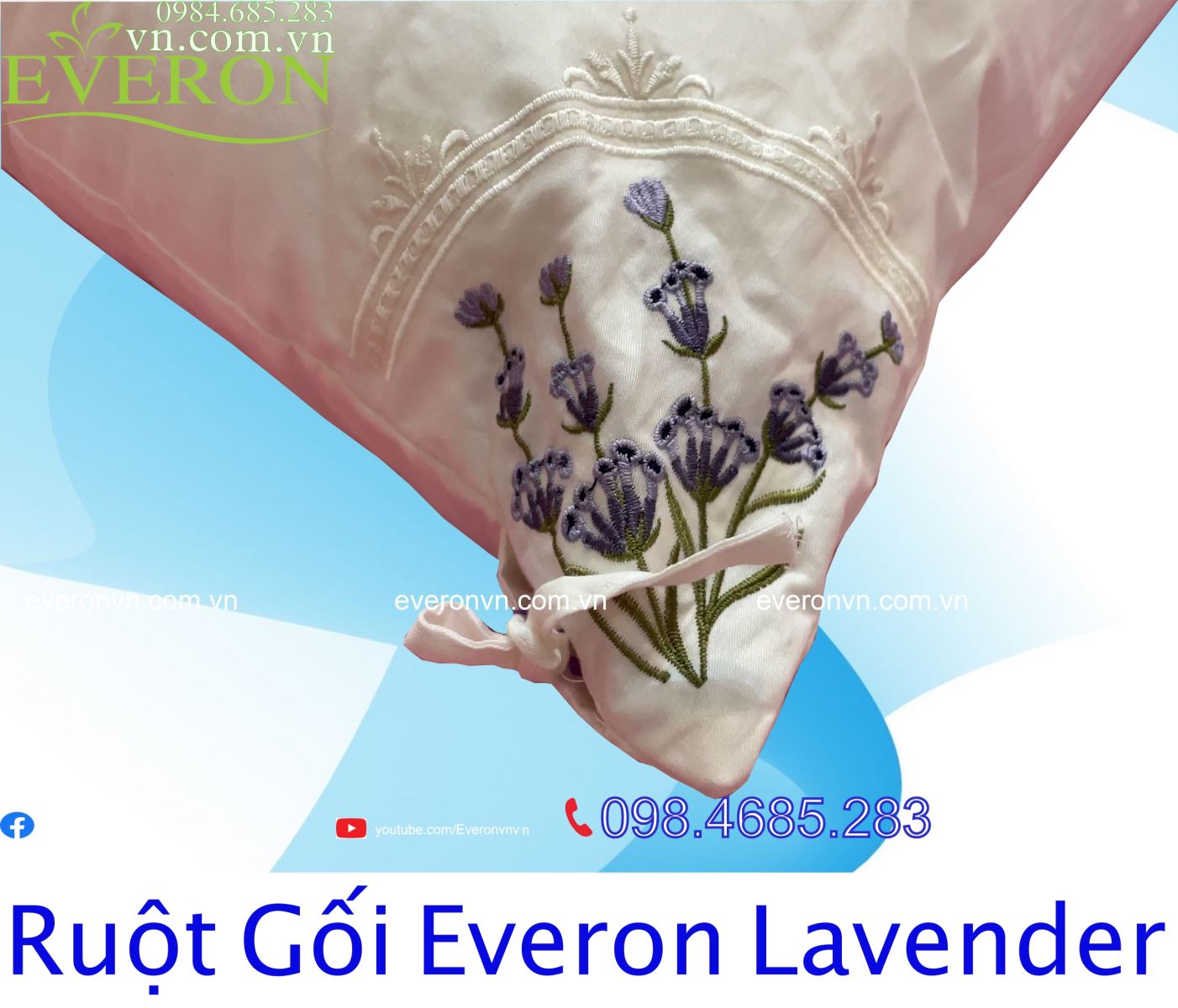 Ruột gối Everon Lavender
