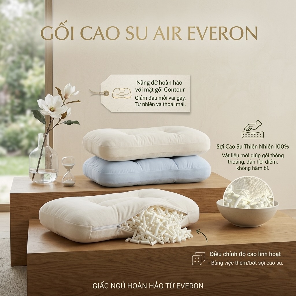 Gối Cao Su Air Everon