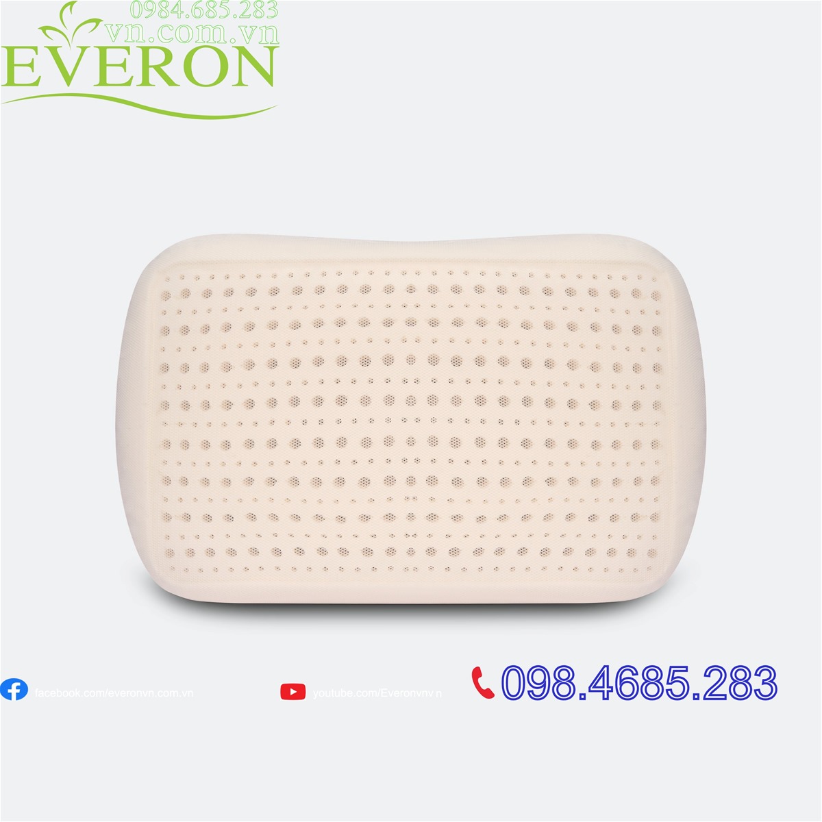 Ruột Gối Cao Su Everon Latex Peanut