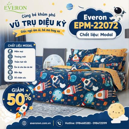 Bộ chăn ga gối Everon EPM-22072