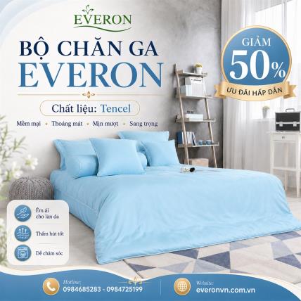 Bộ chăn ga gối Everon ESTR-23055