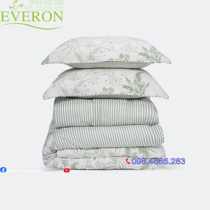 Top 5 Bộ Chăn Ga Gối Everon 2025 Màu Xanh Đáng Mua Nhất