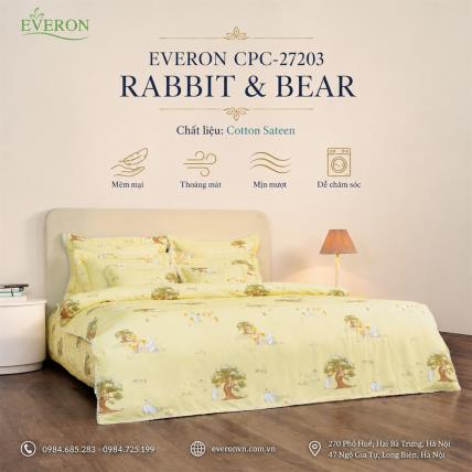 Bộ Everon CPC-27203 Rabbit & Bear