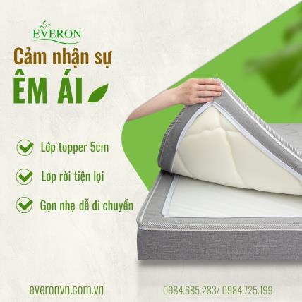 Đệm Bông Ép Everon Top Plus