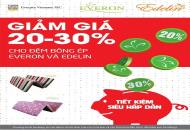 Bí quyết mua chăn ga gối đệm Everon giá rẻ (giảm giá), chất lượng tốt