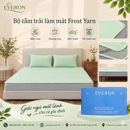 Bộ tấm trải làm mát Frost Yarn