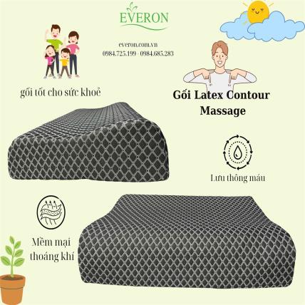 Ruột Gối Everon Latex Contour Massage