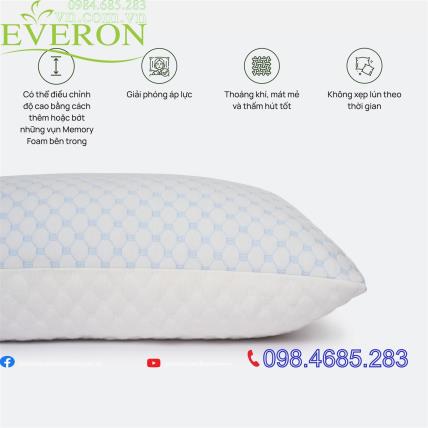 Ruột Gối Shredded Memory Foam Everon