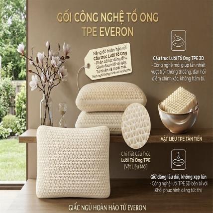 Chất Liệu TPE Là Gì? Vật Liệu Đàn Hồi Hiện Đại Cho Gối Ngủ Êm Ái Và Thoáng Mát
