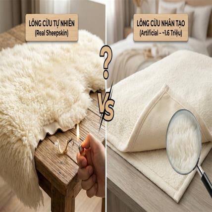 Giải mã chăn lông cừu giá 1,6 triệu: Hiểu đúng về "Lông Cừu Nhân Tạo" để tiêu dùng thông thái