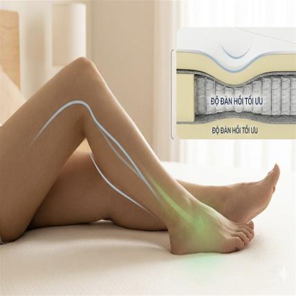 Tạm Biệt Chuột Rút Khi Ngủ: Tại Sao Độ Đàn Hồi Của Đệm Là Chìa Khóa?