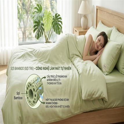 Sợi Bamboo (sợi tre) và đặc tính điều hòa thân nhiệt tự nhiên