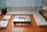 Nhận Đặt Đệm Bông Ép Everon Hàn Quốc Lót Ghế Sofa, Gối Tựa Lưng Hình Vuông Theo Kích Thước Yêu Cầu Cho Phòng Khách